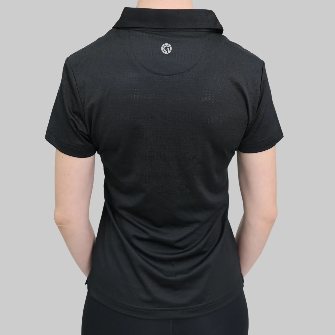 PREMIUM POLO SHIRT WOMENS - BLACK