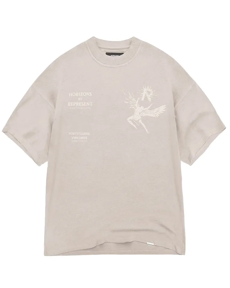 Represent MLM467-476 Icarus T-Shirt Taupe