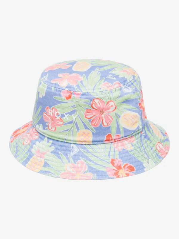Roxy Kids' Tw Jasmine Paradise Bucket Hat Grapemist Tropical Par Tay ERLHA03176_PJB6