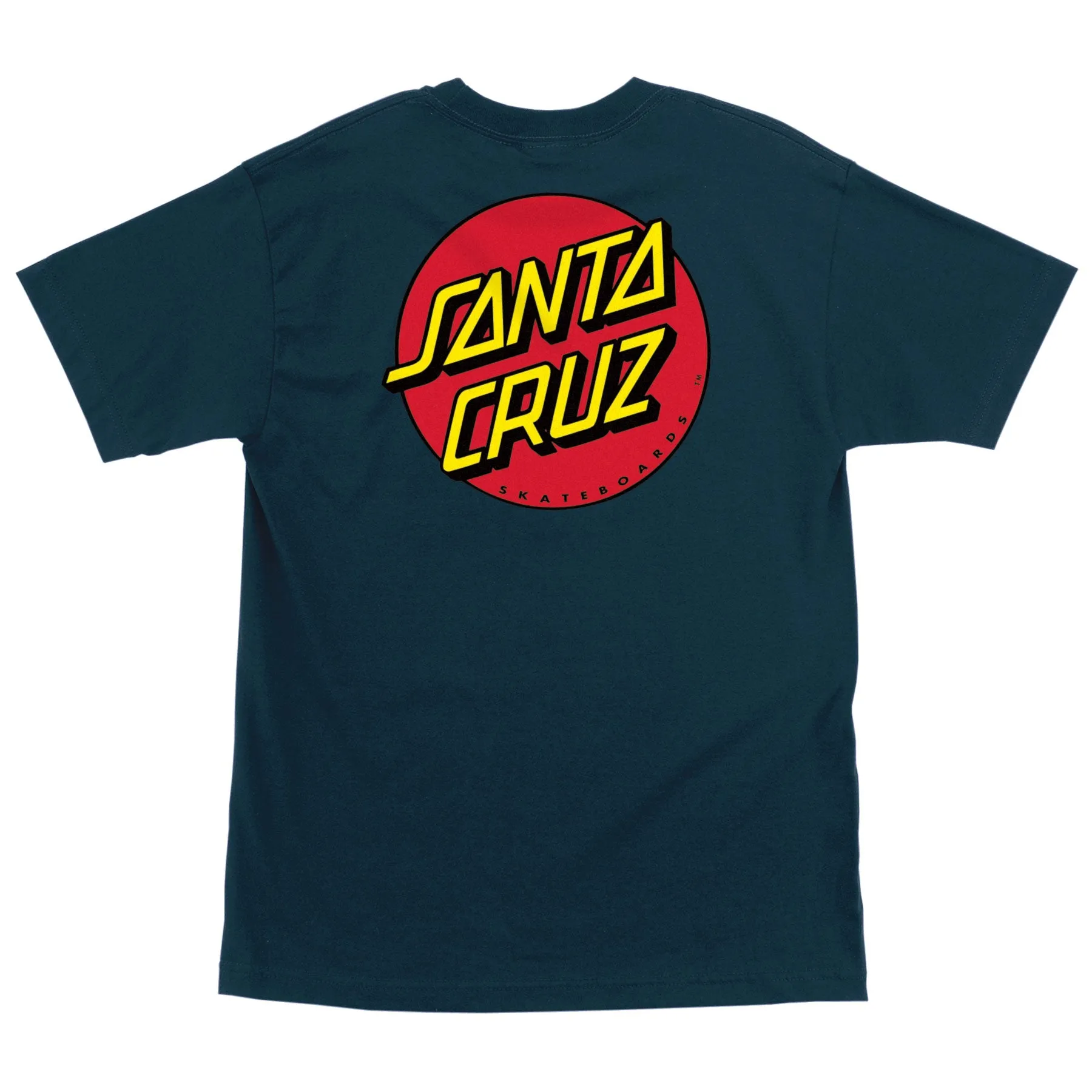 Santa Cruz Classic Dot Regular T-Shirt Harbor Blue
