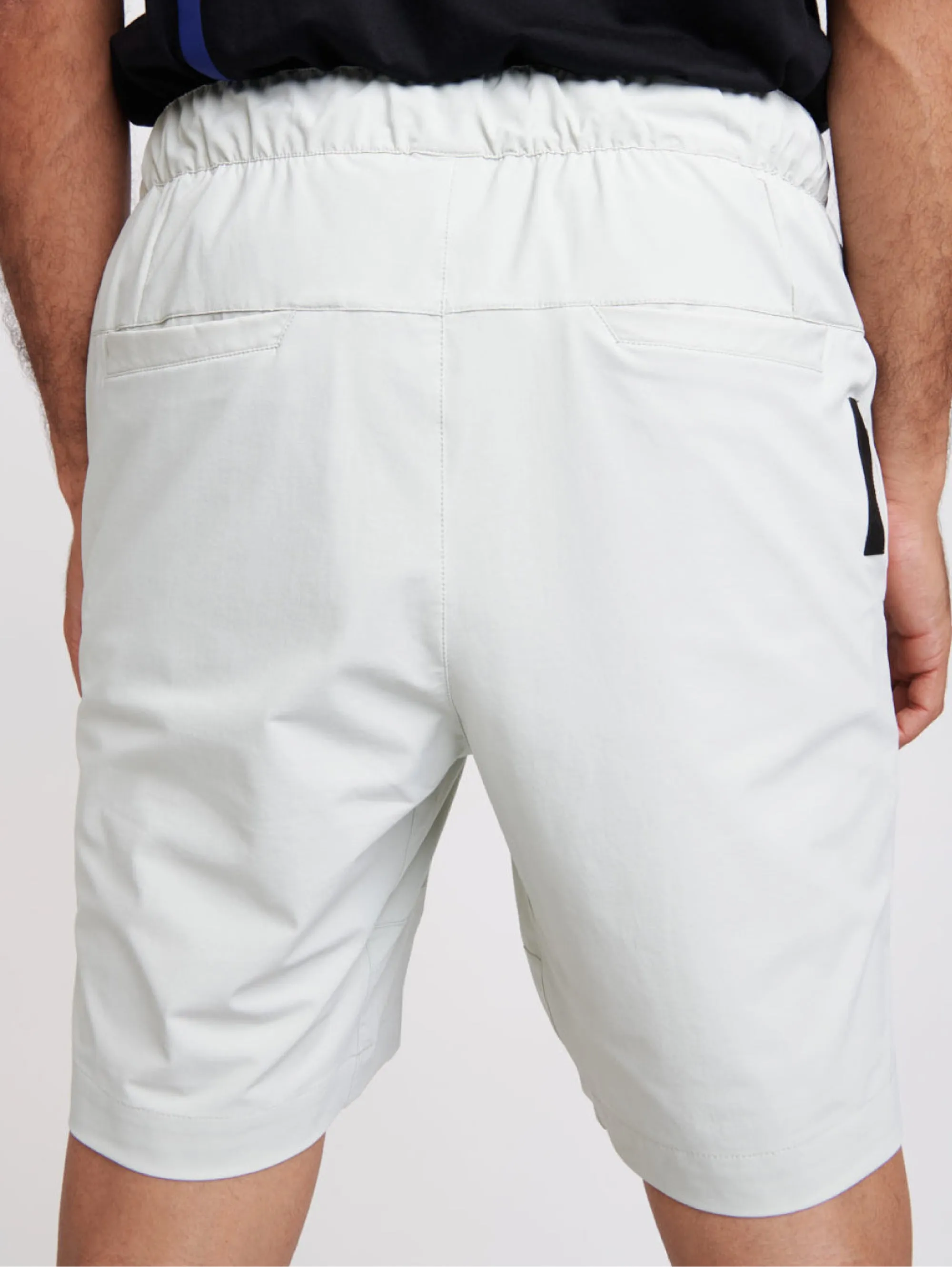 Shorts in Tessuto Tecnico Motion Grigio