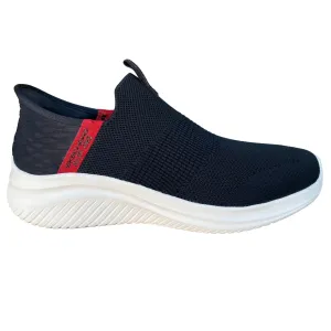 Skechers scarpa sneakers da uomo Ultra Flex 3.0 Viewpoint 232451/BKRD nero-rosso