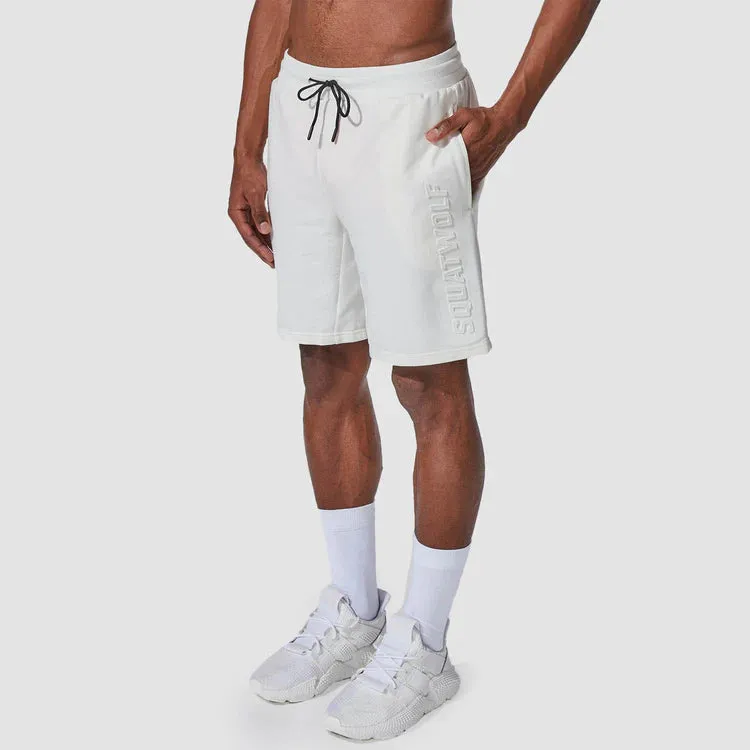 SQUATWOLF Men's Graphic Wordmark Jogger Shorts