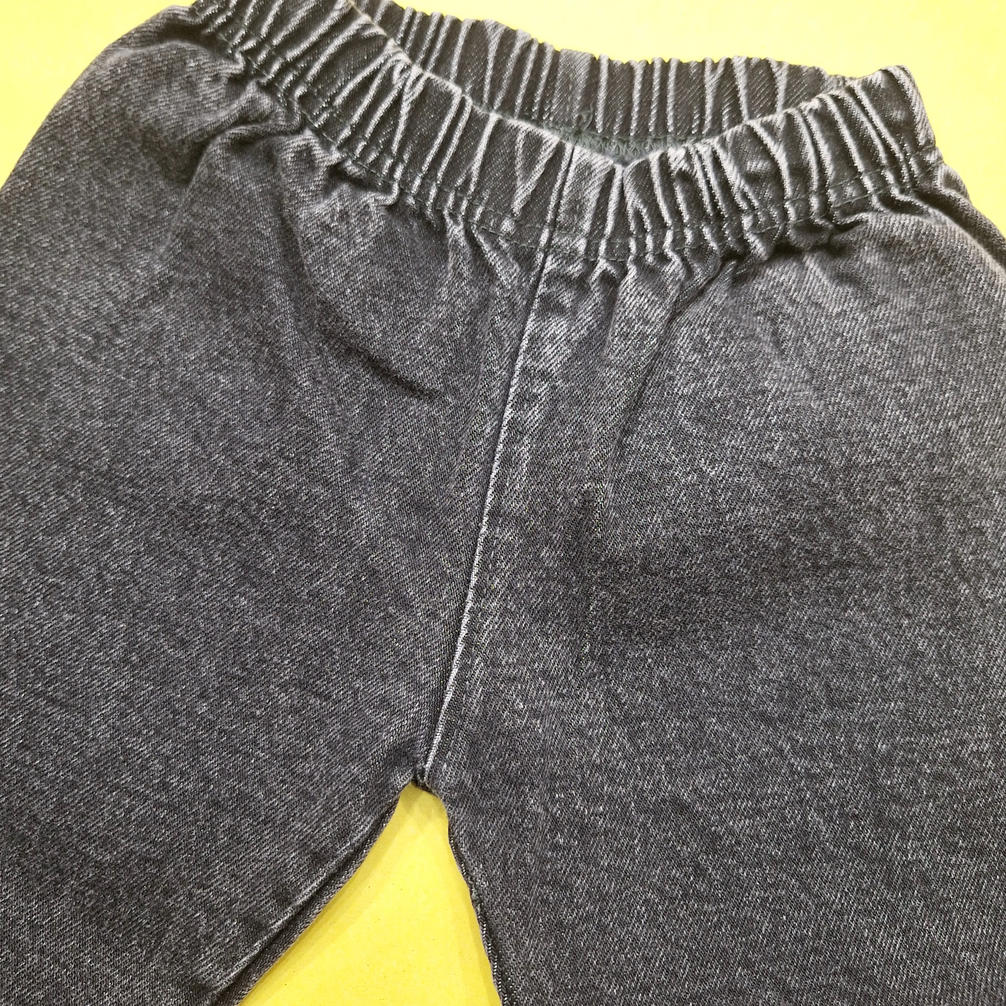 Super Kid - T-Shirt & Denim Shorts - Leaves