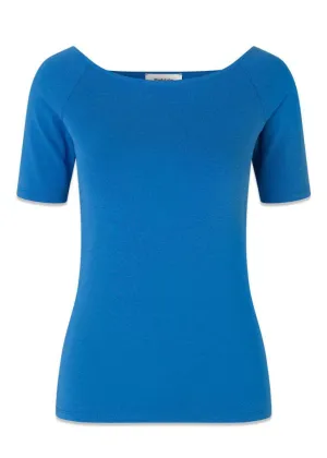 Tansy top - Palace Blue