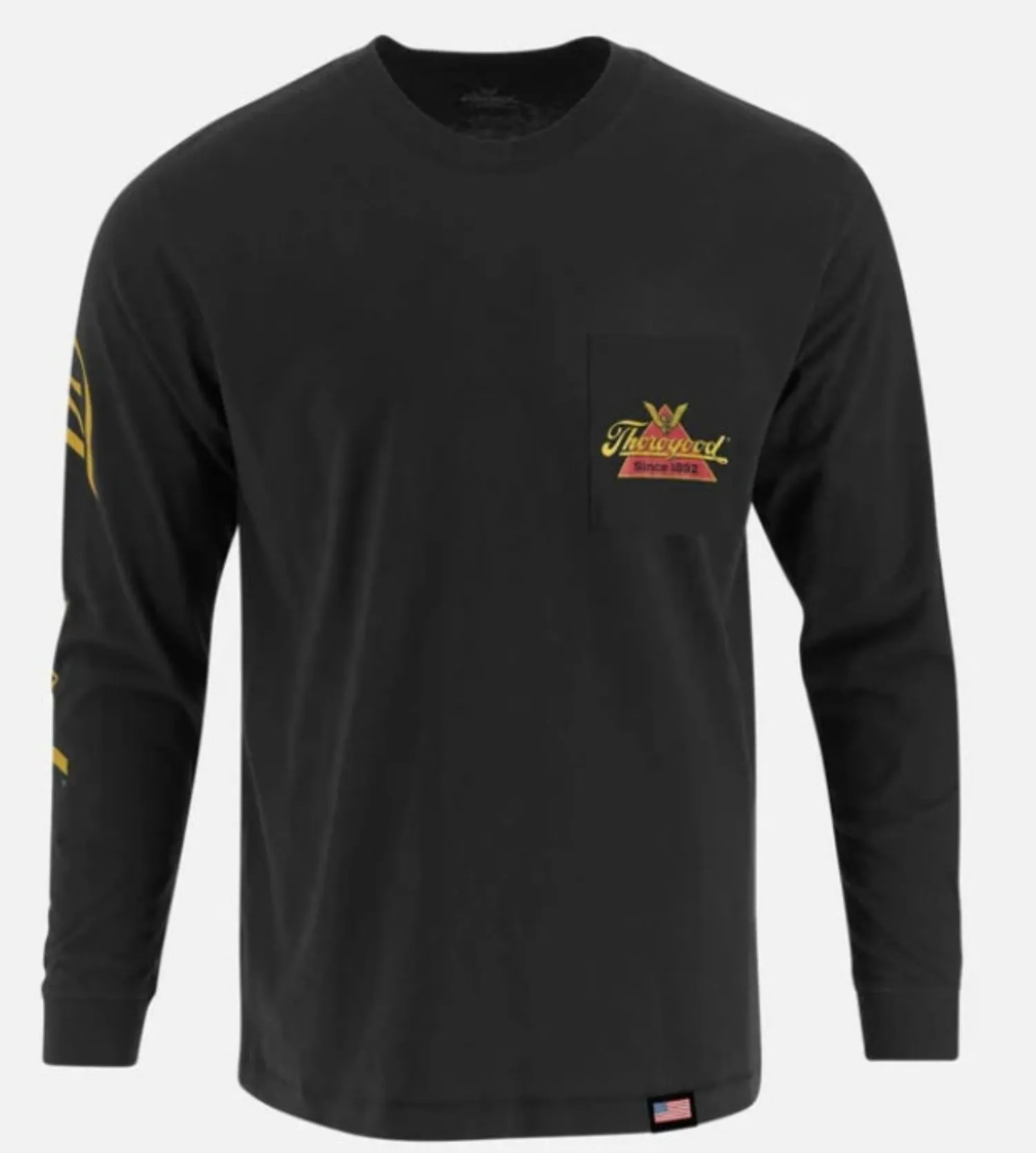 Thorogood Logo Graphic Chest Pocket Cotton Long Sleeve T-Shirt