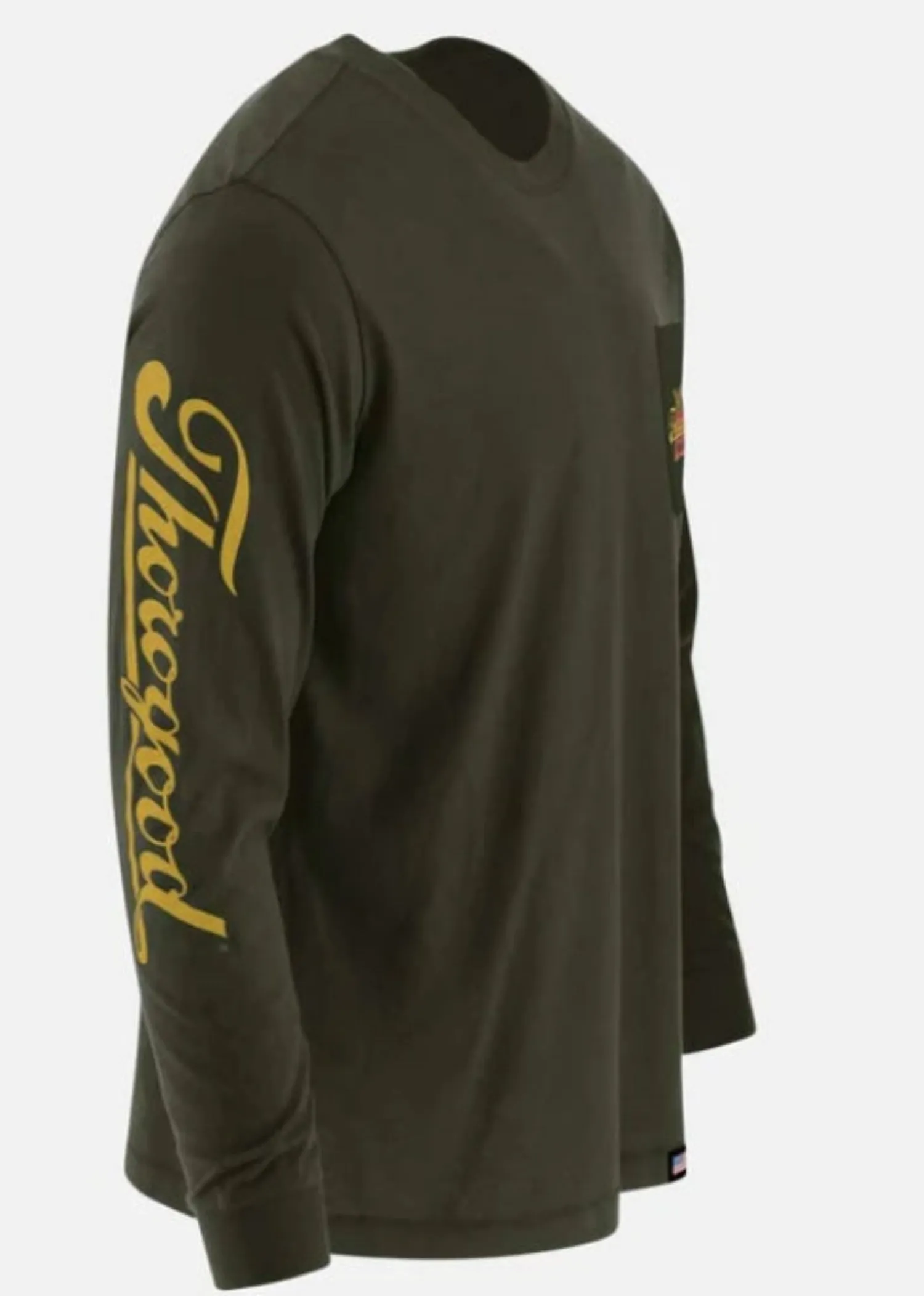 Thorogood Logo Graphic Chest Pocket Cotton Long Sleeve T-Shirt
