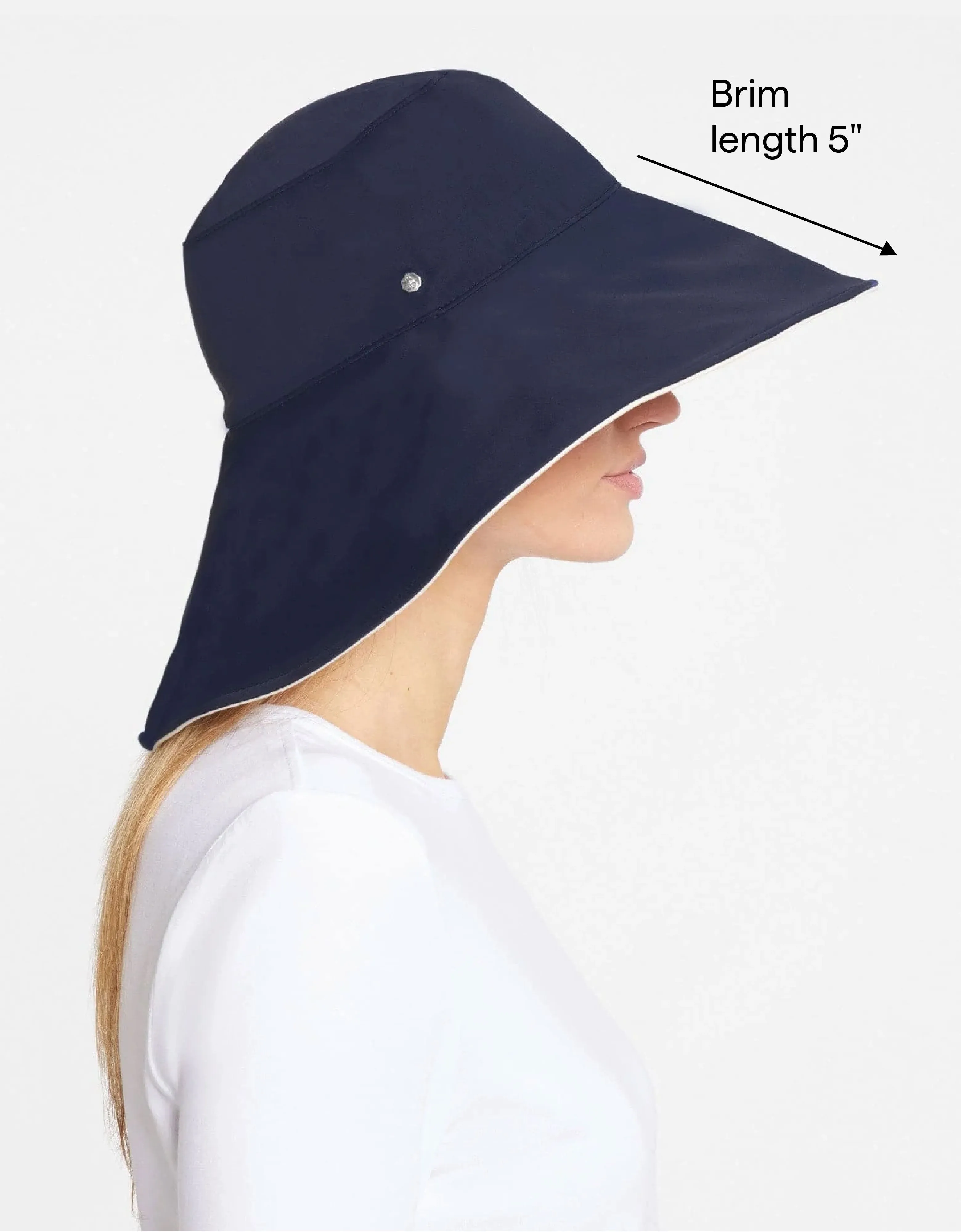 Ultra Wide Brim Hat UPF 50 