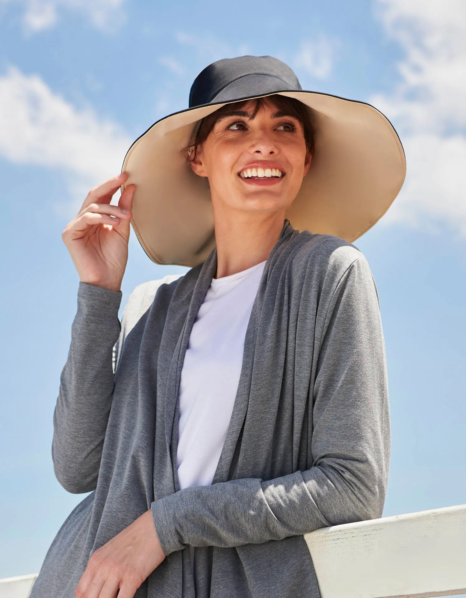 Ultra Wide Brim Hat UPF 50 