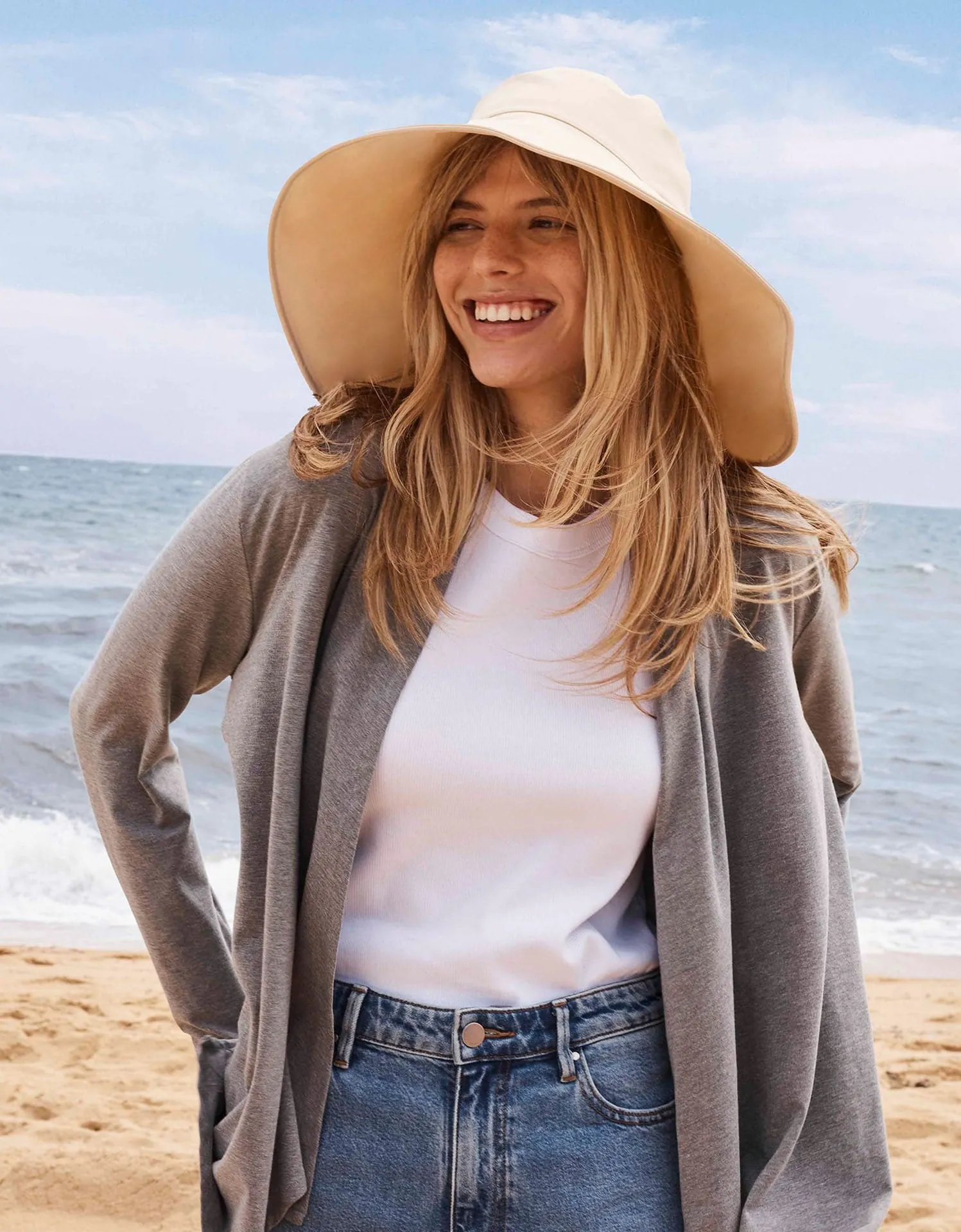 Ultra Wide Brim Hat UPF 50 