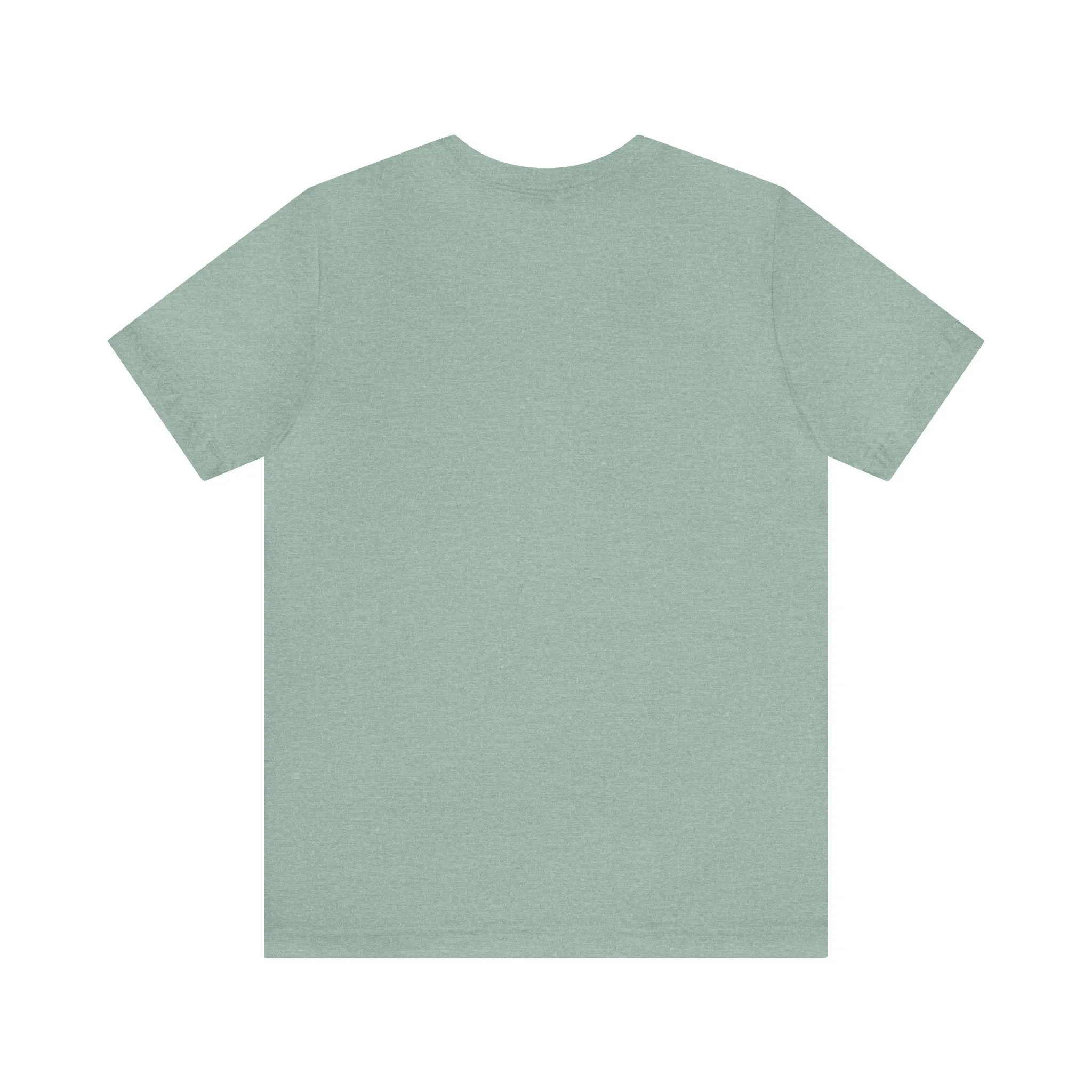 Unisex Jersey Short Sleeve Heather Prism Dusty Blue T Shirt