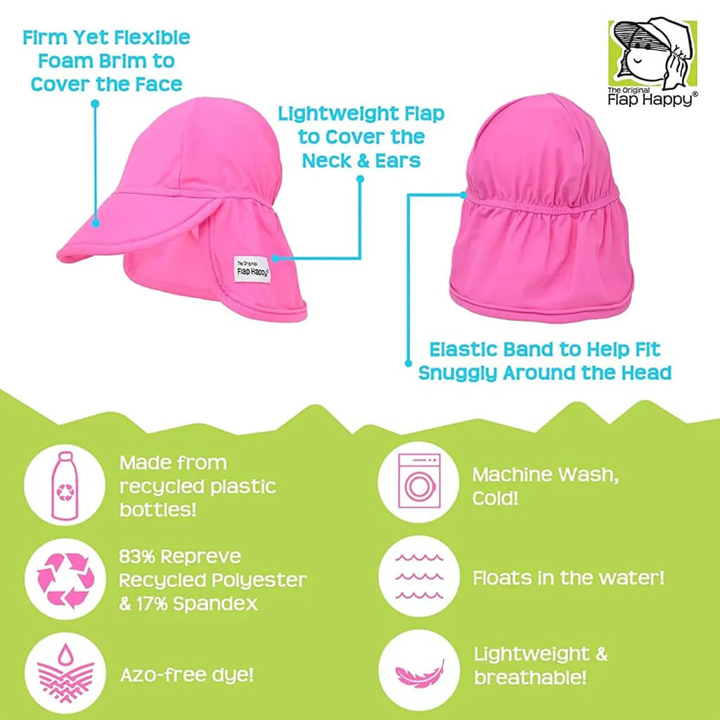 UPF 50  Swim Flap Hat