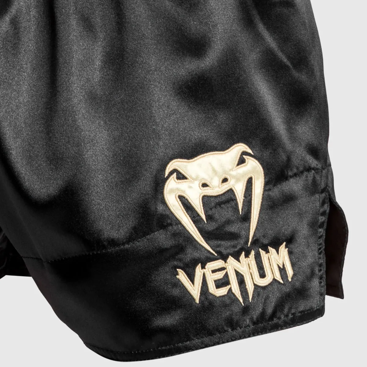 Venum Classic Muay Thai Shorts Red/Black/Gold