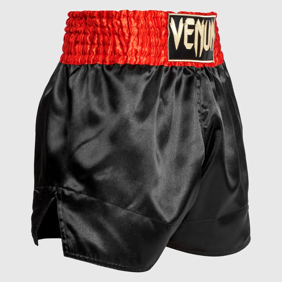 Venum Classic Muay Thai Shorts Red/Black/Gold