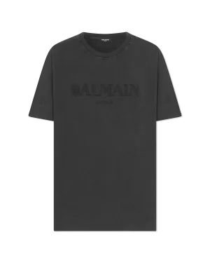 Vintage Balmain Embroidered Loose T-Shirt