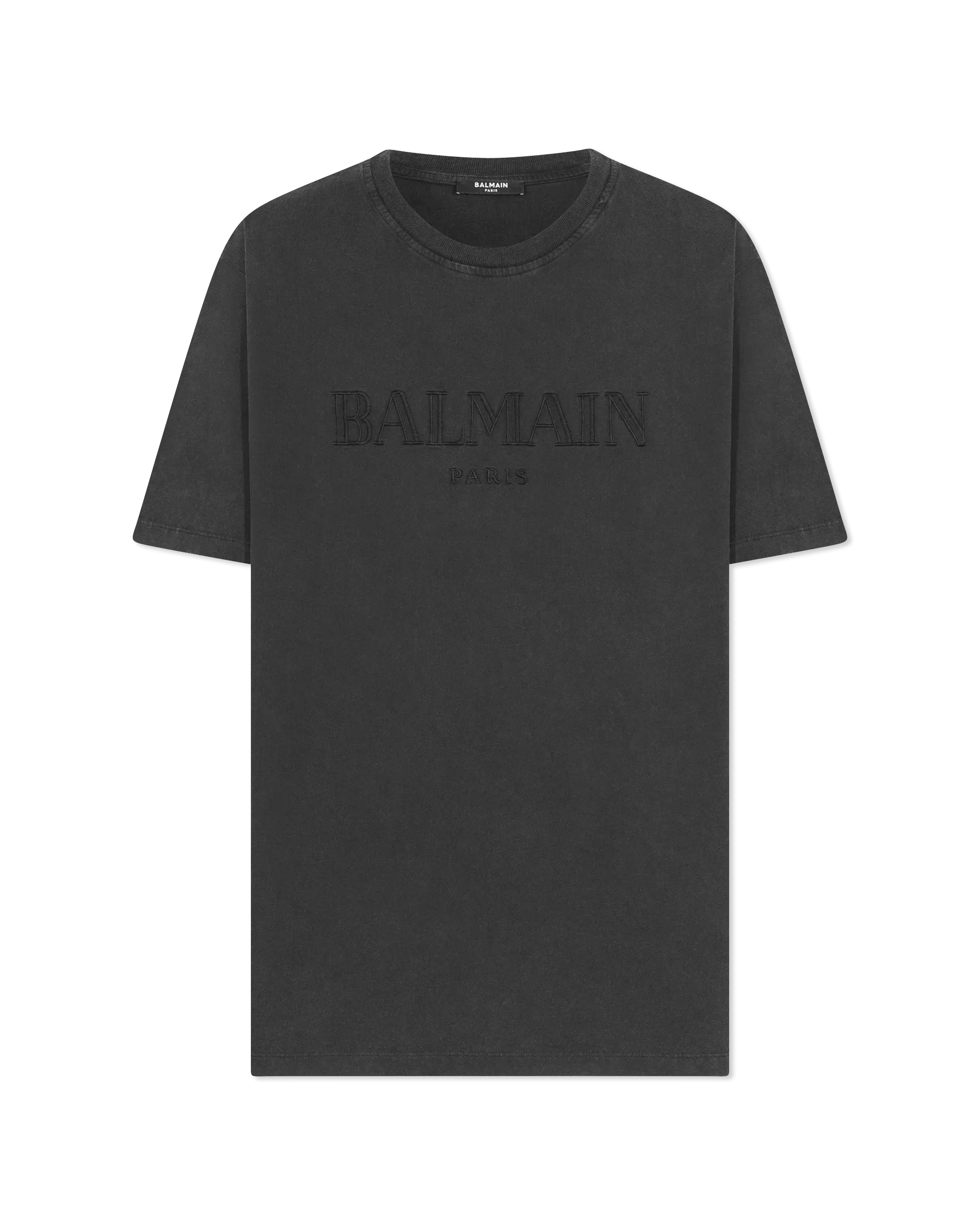 Vintage Balmain Embroidered Loose T-Shirt
