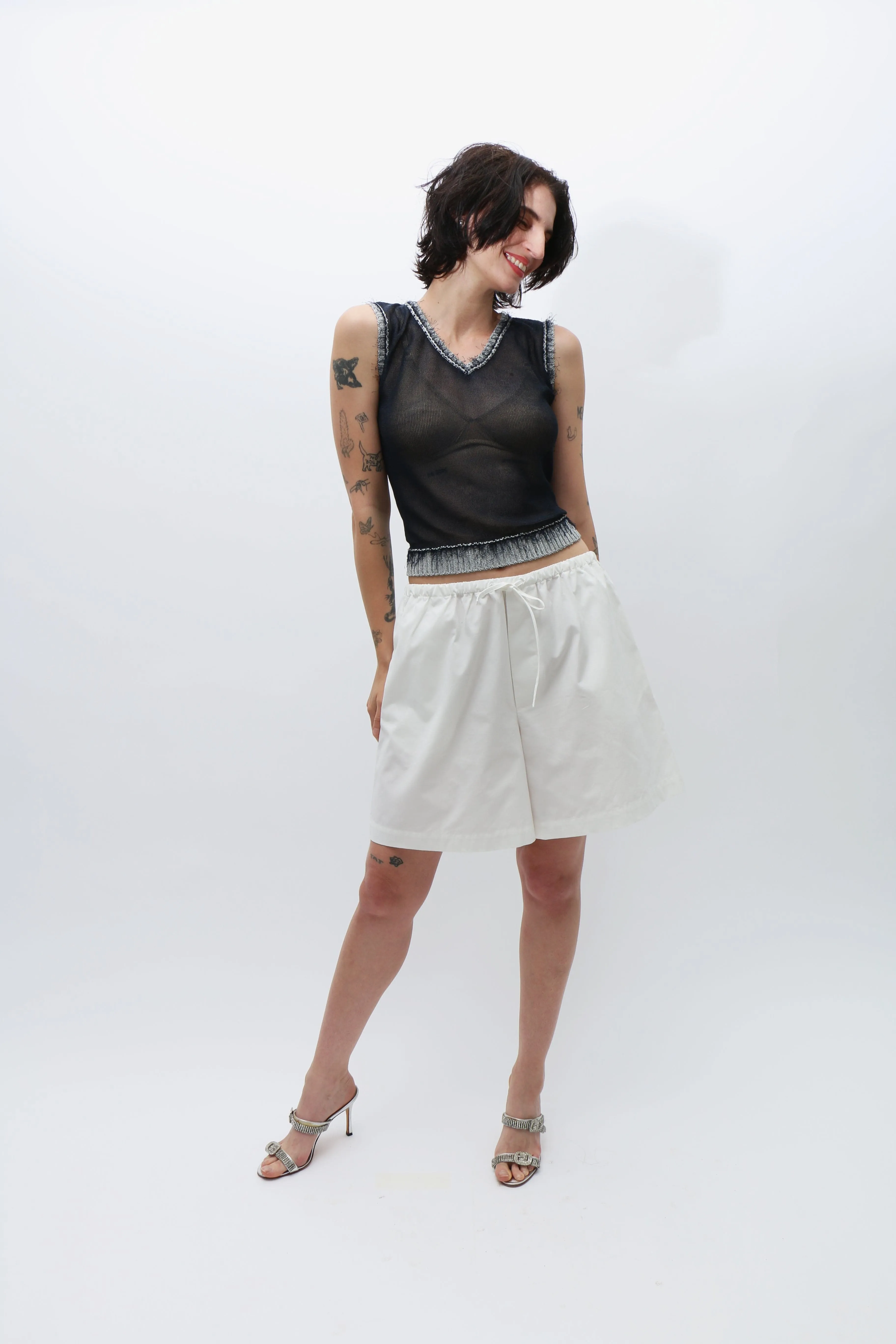 White Kolla Short