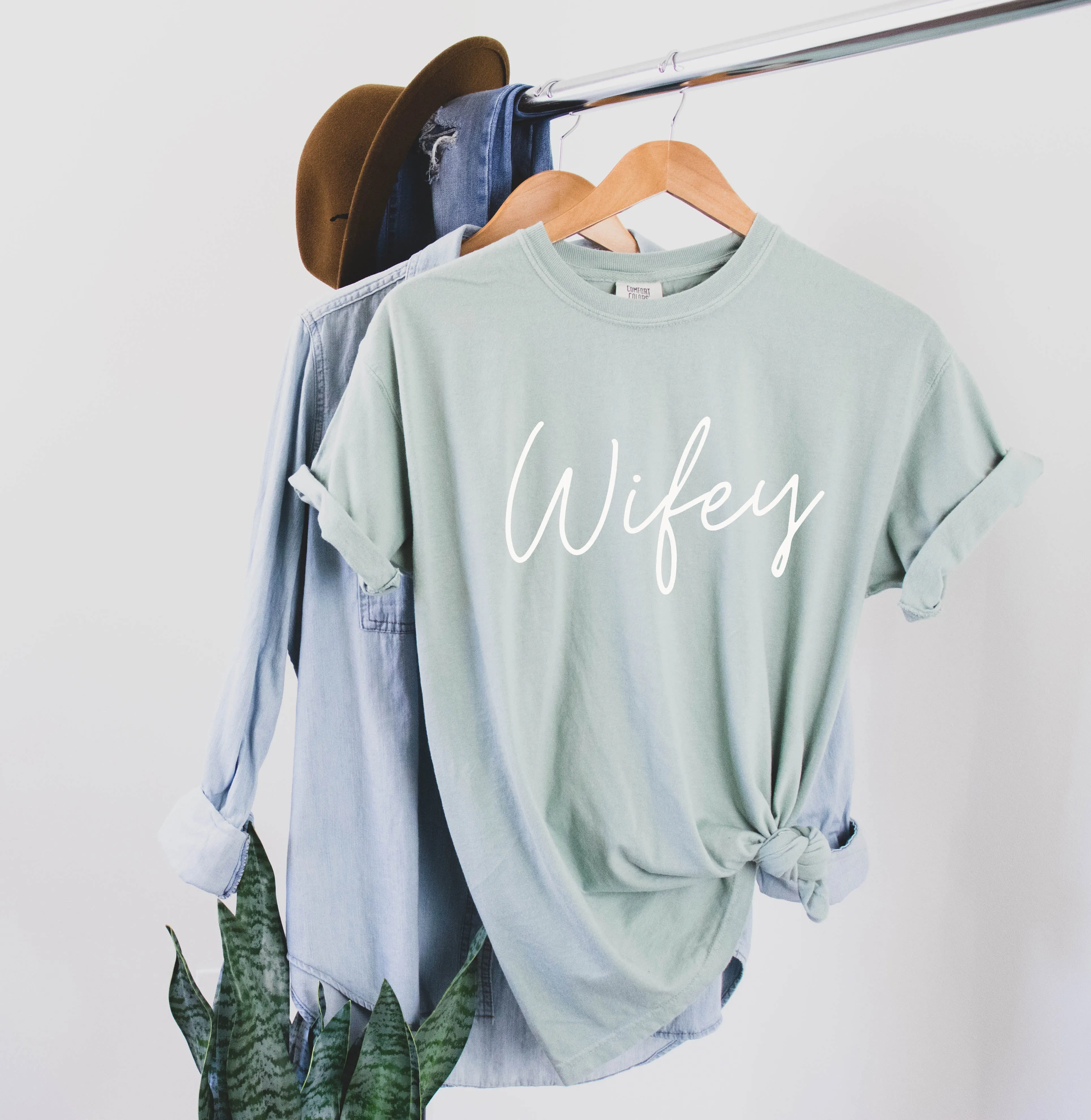 Wifey Honeymoon Comfort Colors T Shirt