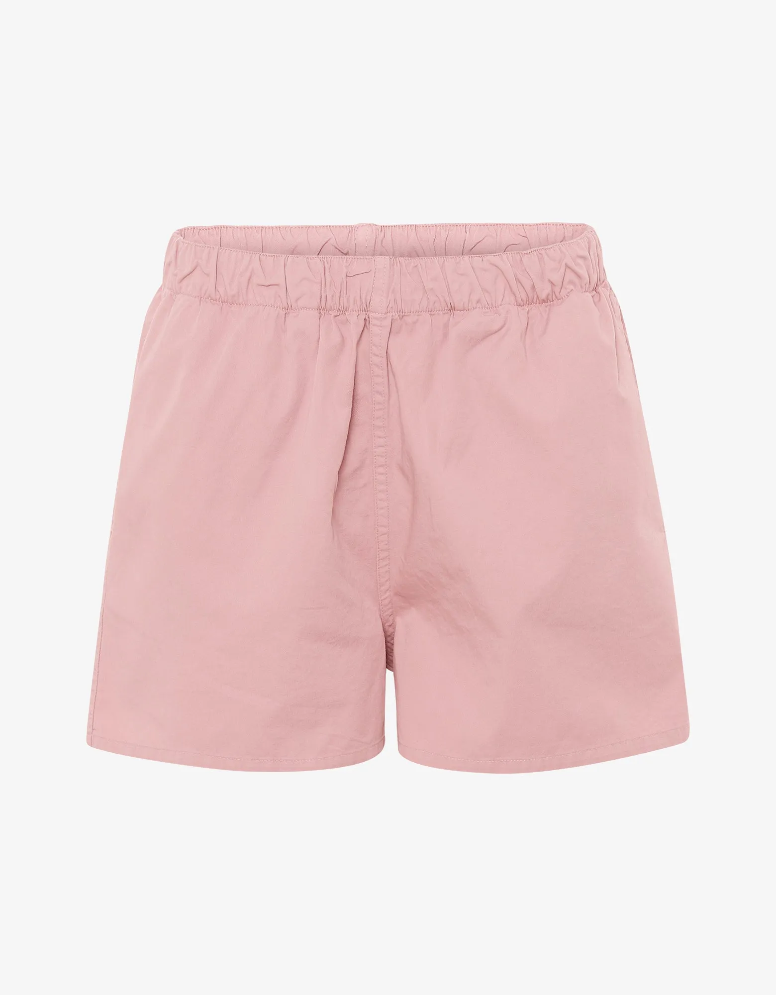 Women Organic Twill Shorts - Faded Pink