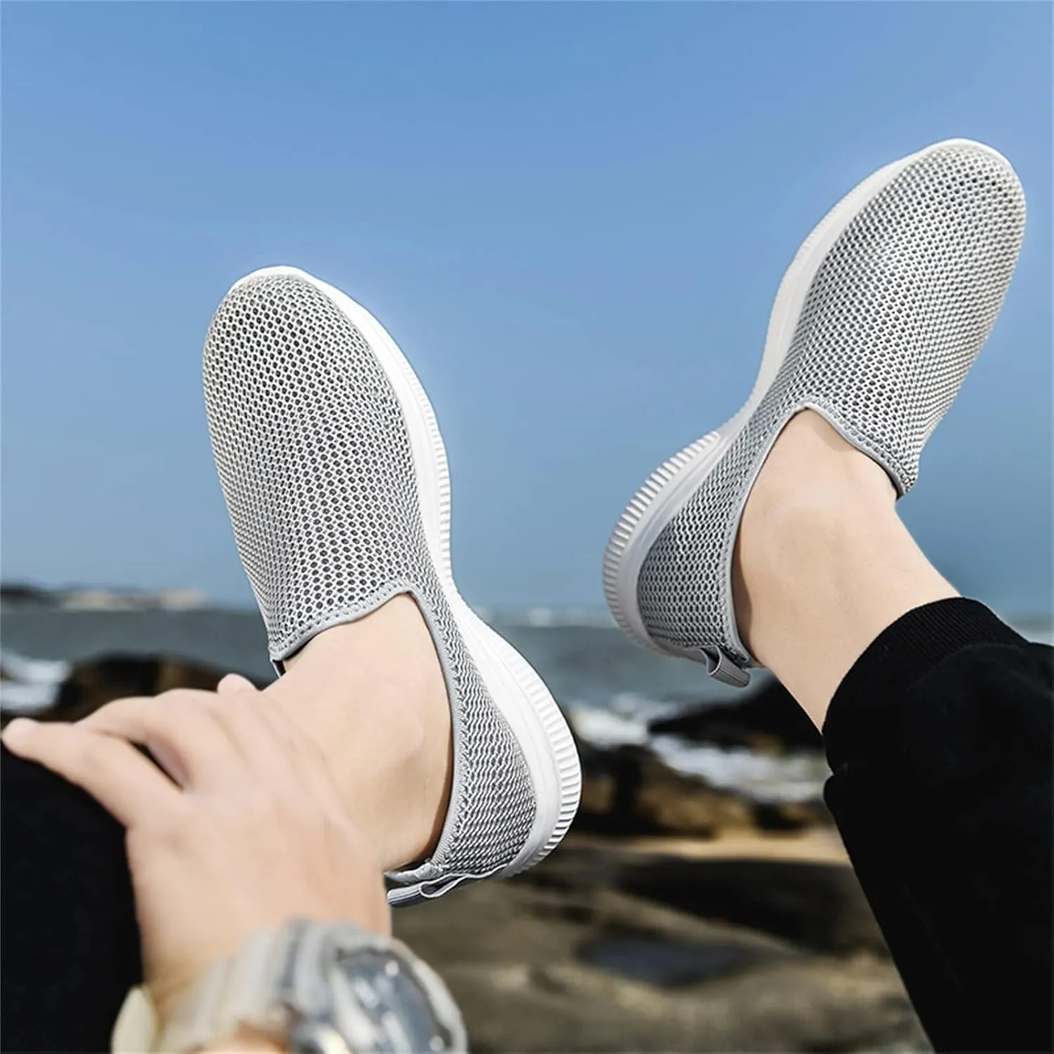 Women's Fashion Sneaker Lace Up Low Top Comfortable Walking Shoes Waterproof Walking Shoes Women Orthopedic Loafers for Women Womens Wedge Sneakers