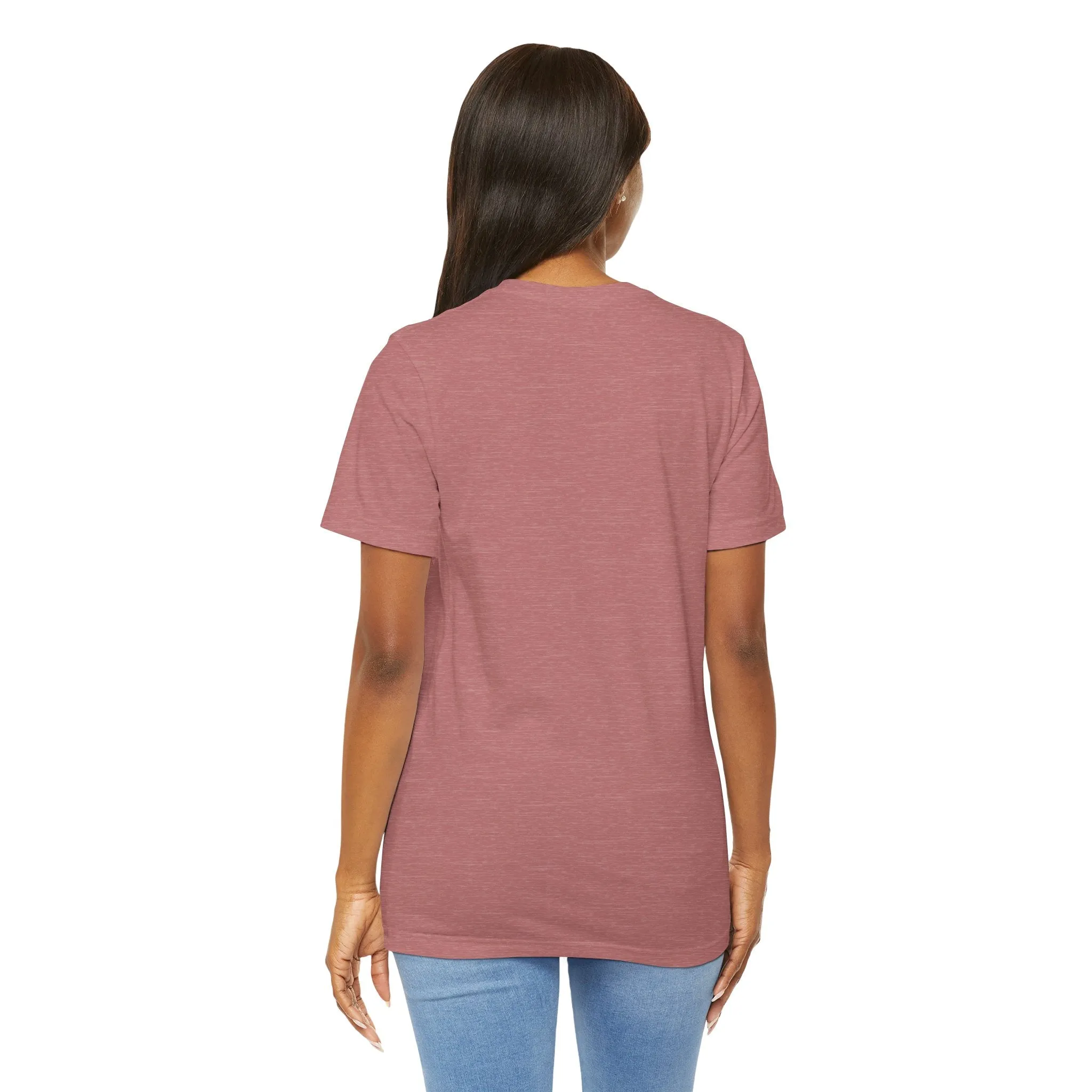 Womens Heather Mauve T Shirts Premium Casual Short Sleeve Shirts Oversized Tops