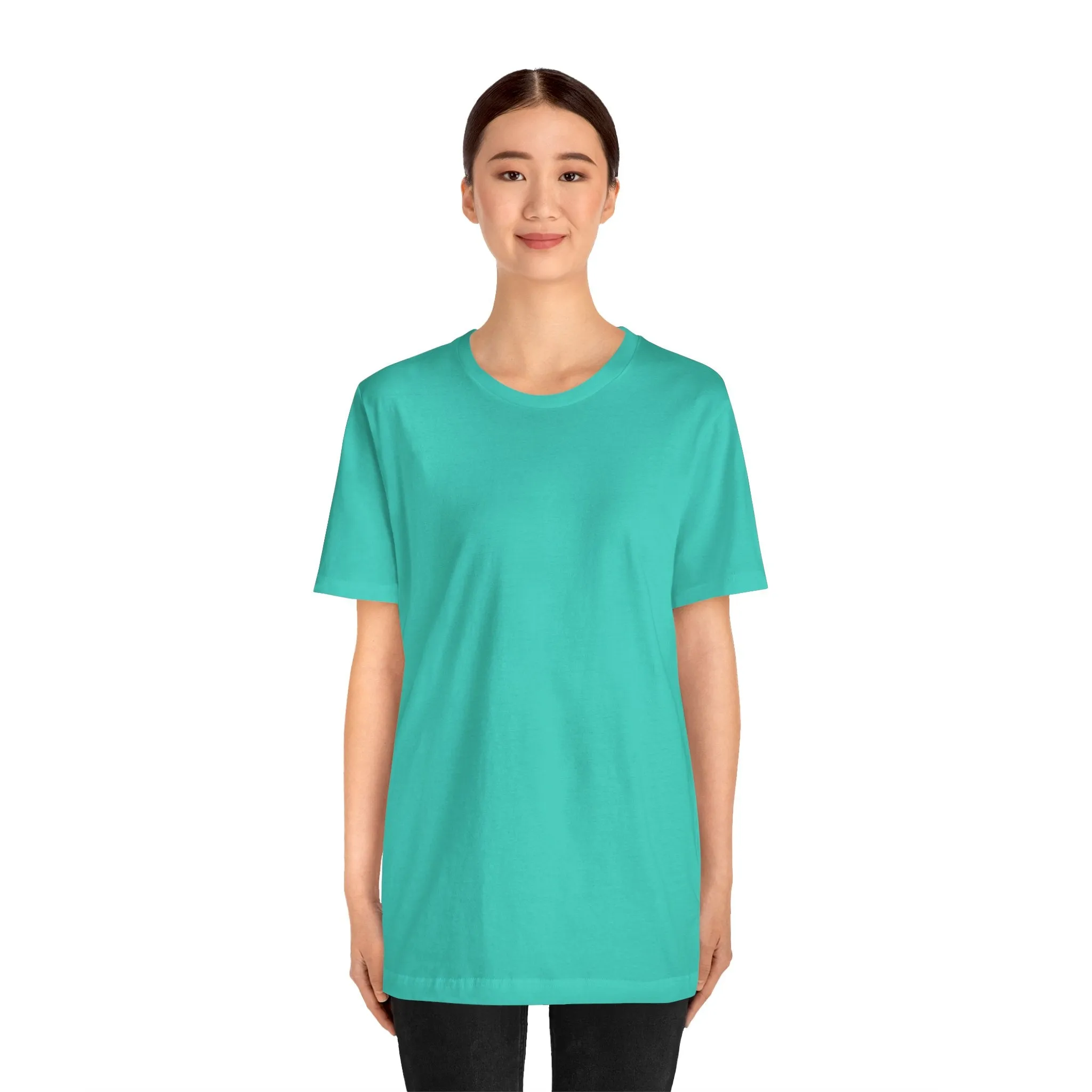 Womens Teal T Shirts Premium Casual Short Sleeve Shirts Oversized Tops