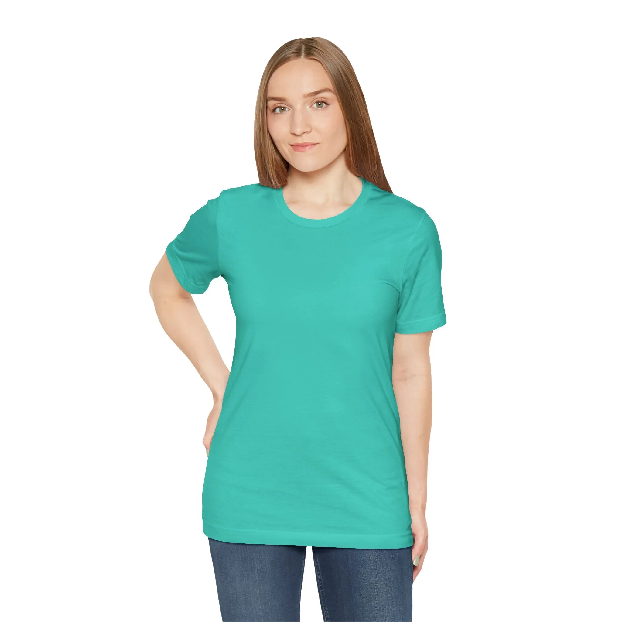 Womens Teal T Shirts Premium Casual Short Sleeve Shirts Oversized Tops