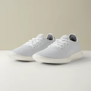 Women's Tree Runners - Blizzard/True Navy (Natural White Sole)